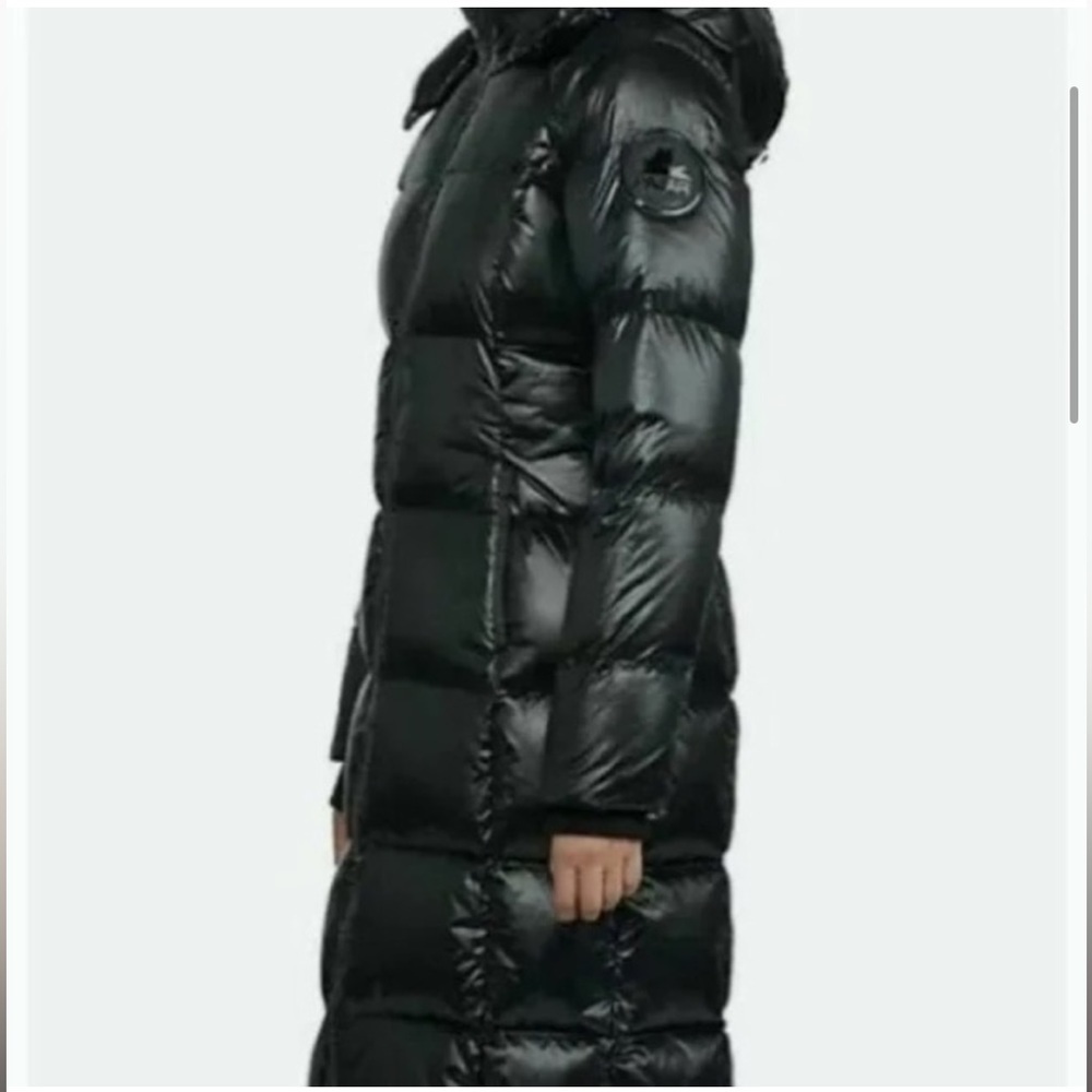 PAJAR Ruby Black Down Puffer Parka.